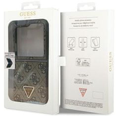 Guess GUESS etui za SAMSUNG Flip 5 GUHCZF5P4TDPW za Samsung Flip 5 (4G Triangle Strass / brown)