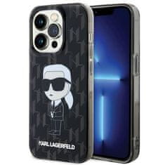 Karl Lagerfeld KARL LAGERFELD etui za IPHONE 15 Pro Max KLHCP15XHNKMKLK (Ikonik Monogram) black