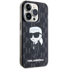 Karl Lagerfeld KARL LAGERFELD etui za IPHONE 15 Pro Max KLHCP15XHNKMKLK (Ikonik Monogram) black