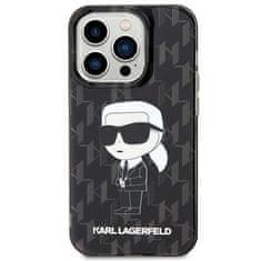 Karl Lagerfeld KARL LAGERFELD etui za IPHONE 15 Pro Max KLHCP15XHNKMKLK (Ikonik Monogram) black