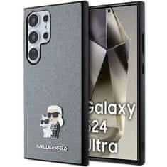 Karl Lagerfeld KARL LAGERFELD etui za SAMSUNG S24 Ultra KLHCS24LPSAKCMPG (SAFFIANO KC PIN) siv