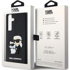 Karl Lagerfeld KARL LAGERFELD etui za SAMSUNG S24 KLHCS24S3DRKCNK (3D RUBBER KC NFT) črn