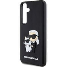 Karl Lagerfeld KARL LAGERFELD etui za SAMSUNG S24 KLHCS24S3DRKCNK (3D RUBBER KC NFT) črn