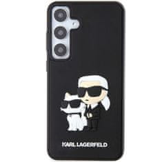 Karl Lagerfeld KARL LAGERFELD etui za SAMSUNG S24 KLHCS24S3DRKCNK (3D RUBBER KC NFT) črn