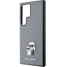 Karl Lagerfeld KARL LAGERFELD etui za SAMSUNG S24 Ultra KLHCS24LPSAKCMPG (SAFFIANO KC PIN) siv