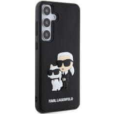 Karl Lagerfeld KARL LAGERFELD etui za SAMSUNG S24 KLHCS24S3DRKCNK (3D RUBBER KC NFT) črn