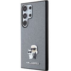 Karl Lagerfeld KARL LAGERFELD etui za SAMSUNG S24 Ultra KLHCS24LPSAKCMPG (SAFFIANO KC PIN) siv