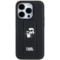 Karl Lagerfeld KARL LAGERFELD etui za IPHONE 11 KLHCN61GSAKCPK (Gripstand Saffiano KC PIN) black