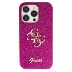 Guess GUESS etui za IPHONE 15 Pro GUHCP15LHG4SGU (Fixed Glitter Big 4G) vijolična