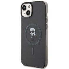 Karl Lagerfeld KARL LAGERFELD etui za IPHONE 15 Plus KLHMP15MHFCKNOK (Ikonik + MAG) black