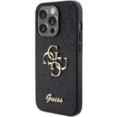 Guess GUESS etui za IPHONE 15 Pro GUHCP15LHG4SGK (Fixed Glitter Big 4G) black