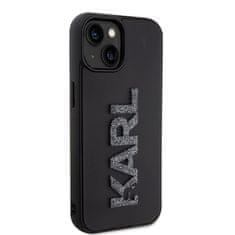 Karl Lagerfeld KARL LAGERFELD etui za IPHONE 15 Plus KLHCP15M3DMBKCK (3D Logo Glitter) black