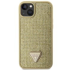 Guess GUESS etui za IPHONE 13 / 14 / 15 GUHCP14SHDGTPD (Rhinestone Triangle) zlato