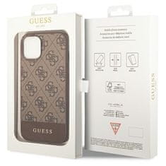 Guess GUESS etui za IPHONE 13 / 14 / 15 GUHCP14SG4GLBR (4G Stripe Collection) rjav