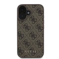 Guess GUESS etui za IPHONE 16 GUHCP16SG4GFBR (PU 4G Classic) rjav