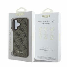 Guess GUESS etui za IPHONE 16 GUHCP16SG4GFBR (PU 4G Classic) rjav