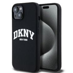 DKNY DKNY etui za IPHONE 14, združljiv z MagSafe DKHMP14SSNYACH (DKNY HC MagSafe Silicone W/White Arch Logo) black