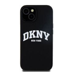 DKNY DKNY etui za IPHONE 14, združljiv z MagSafe DKHMP14SSNYACH (DKNY HC MagSafe Silicone W/White Arch Logo) black