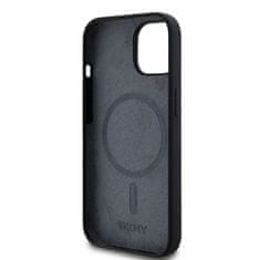 DKNY DKNY etui za IPHONE 14, združljiv z MagSafe DKHMP14SSNYACH (DKNY HC MagSafe Silicone W/White Arch Logo) black