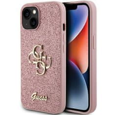 Guess GUESS etui za IPHONE 15 GUHCP15SHG4SGP (Fixed Glitter Big 4G) roza