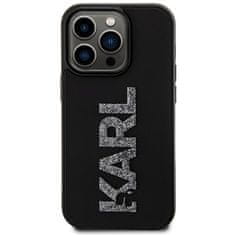 Karl Lagerfeld KARL LAGERFELD etui za IPHONE 15 Pro KLHCP15L3DMBKCK (3D Logo Glitter) black