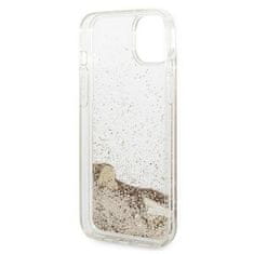 Guess GUESS etui za IPHONE 14 Plus GUOHCP14MGLHFLGO (Liquide Glitter Charms) zlata