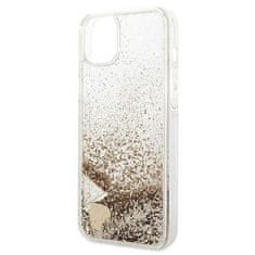 Guess GUESS etui za IPHONE 14 Plus GUOHCP14MGLHFLGO (Liquide Glitter Charms) zlata