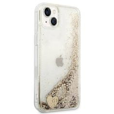 Guess GUESS etui za IPHONE 14 Plus GUOHCP14MGLHFLGO (Liquide Glitter Charms) zlata