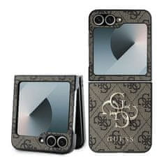 Guess GUESS etui za SAMSUNG Z Flip 6 GUHCZF64GMGBR (PU 4G Leather Metal Logo) rjav