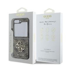 Guess GUESS etui za SAMSUNG Z Flip 6 GUHCZF64GMGBR (PU 4G Leather Metal Logo) rjav