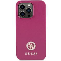 Guess GUESS etui za IPHONE 15 Pro GUHCP15LPS4DGPP (Strass Metal Logo) roza