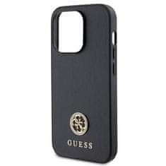 Guess GUESS etui za IPHONE 15 Pro GUHCP15LPS4DGPK (Strass Metal Logo) black