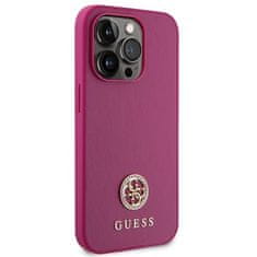 Guess GUESS etui za IPHONE 15 Pro GUHCP15LPS4DGPP (Strass Metal Logo) roza