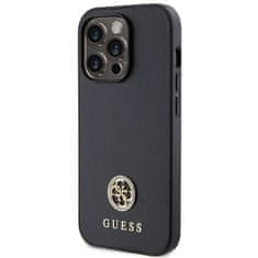 Guess GUESS etui za IPHONE 15 Pro GUHCP15LPS4DGPK (Strass Metal Logo) black