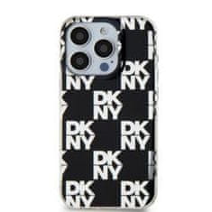 DKNY DKNY etui za IPHONE 15 Plus DKHCP15MHDLCEK (DKNY HC PC TPU Checkered Pattern) črn