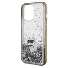 Karl Lagerfeld KARL LAGERFELD etui za IPHONE 13 Pro KLHCP13LLKCNSK (Liquid Glitter C) transparenten