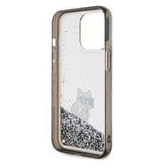 Karl Lagerfeld KARL LAGERFELD etui za IPHONE 13 Pro KLHCP13LLKCNSK (Liquid Glitter C) transparenten