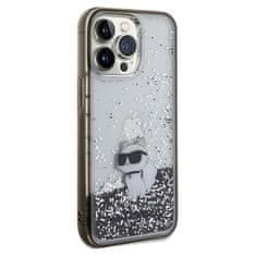 Karl Lagerfeld KARL LAGERFELD etui za IPHONE 13 Pro KLHCP13LLKCNSK (Liquid Glitter C) transparenten