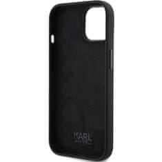 Karl Lagerfeld KARL LAGERFELD etui za IPHONE 15 Plus KLHCP15MSDHKCNK (Silikon KC) črn