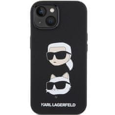 Karl Lagerfeld KARL LAGERFELD etui za IPHONE 15 Plus KLHCP15MSDHKCNK (Silikon KC) črn