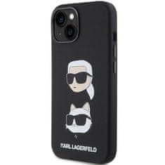 Karl Lagerfeld KARL LAGERFELD etui za IPHONE 15 Plus KLHCP15MSDHKCNK (Silikon KC) črn