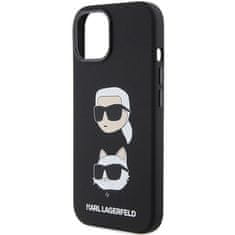 Karl Lagerfeld KARL LAGERFELD etui za IPHONE 15 Plus KLHCP15MSDHKCNK (Silikon KC) črn