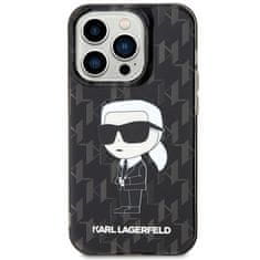 Karl Lagerfeld KARL LAGERFELD etui za IPHONE 15 Pro KLHCP15LHNKMKLK (Iconic Monogram) black