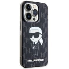 Karl Lagerfeld KARL LAGERFELD etui za IPHONE 15 Pro KLHCP15LHNKMKLK (Iconic Monogram) black