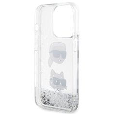 Karl Lagerfeld KARL LAGERFELD etui za IPHONE 14 Pro KLHCP14LLDHKCNS (Liquid Glitter KC) white