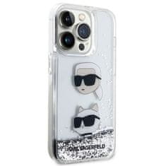 Karl Lagerfeld KARL LAGERFELD etui za IPHONE 14 Pro KLHCP14LLDHKCNS (Liquid Glitter KC) white