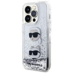 Karl Lagerfeld KARL LAGERFELD etui za IPHONE 14 Pro KLHCP14LLDHKCNS (Liquid Glitter KC) white