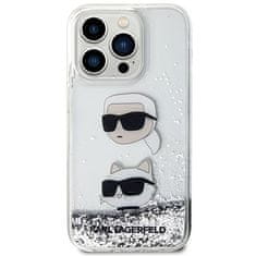 Karl Lagerfeld KARL LAGERFELD etui za IPHONE 14 Pro KLHCP14LLDHKCNS (Liquid Glitter KC) white