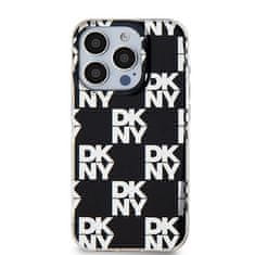 DKNY DKNY etui za IPHONE 15 Pro DKHCP15LHDLCEK (DKNY HC PC TPU Checkered Pattern) črn