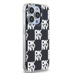 DKNY DKNY etui za IPHONE 15 Pro DKHCP15LHDLCEK (DKNY HC PC TPU Checkered Pattern) črn